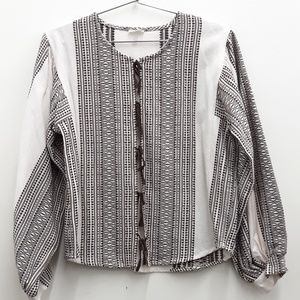 Tribal embroidery top